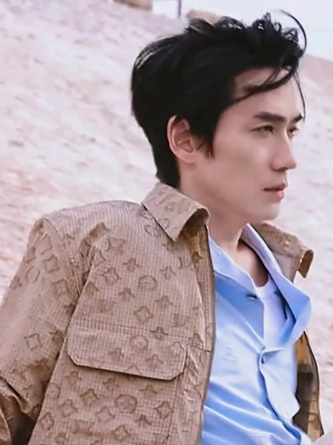 Louis Vuitton/Louis Vuitton old flower all over printed tear-resistant shirt jacket